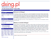 Tablet Screenshot of dxing.pl