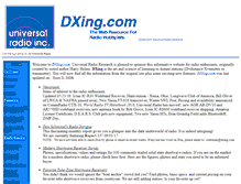 Tablet Screenshot of dxing.com
